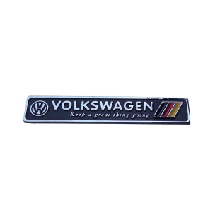 Emblema Aplique Plaqueta Volkswagen Vw Bandeira Alemanha