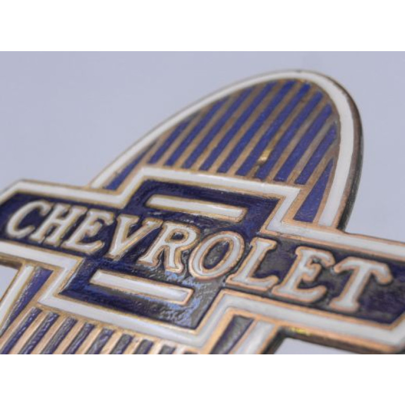 Emblema Colete Radiador Chevrolet 1929 À 1931 Original GM